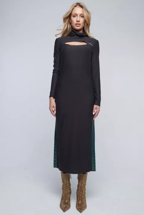 ŠATY DLOUHÉ černá 333-436 | 34, 36