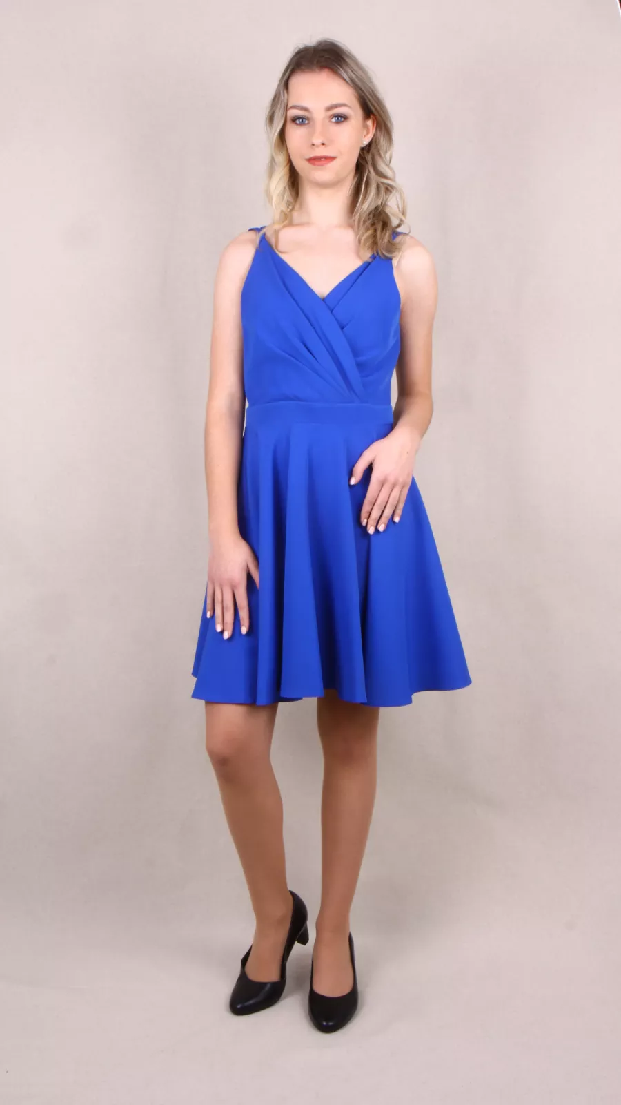 ŠATY modrá 0004 Elizabeth collection