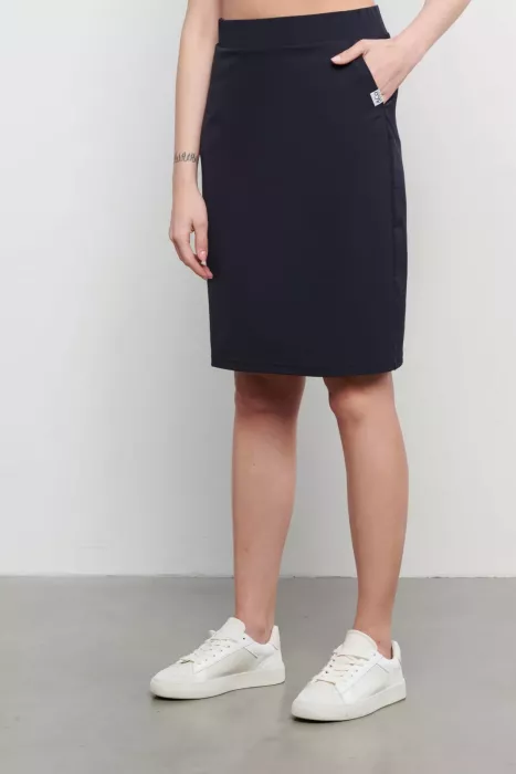 SUKNĚ modrá SK101 | M, XXL