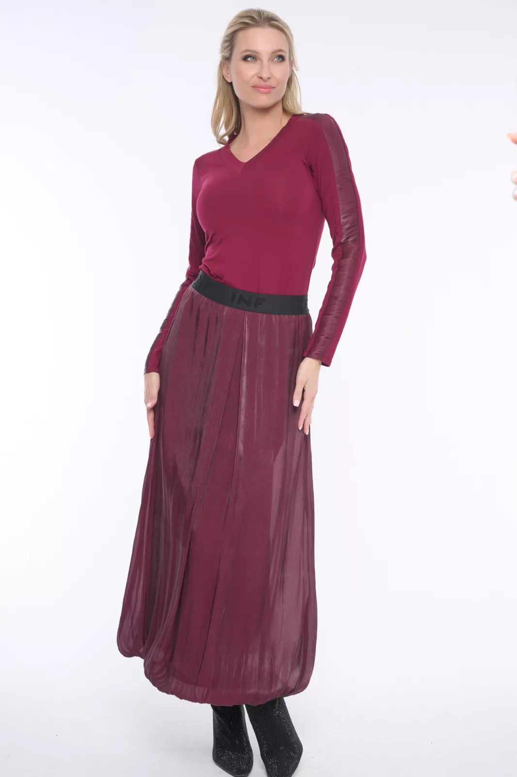 TRIKO BASIC DO V merlot 254-764 INFINITE