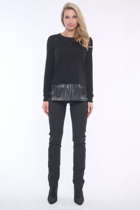 VOLNÉ TRIKO černá 254-755 | 34, 36, 40