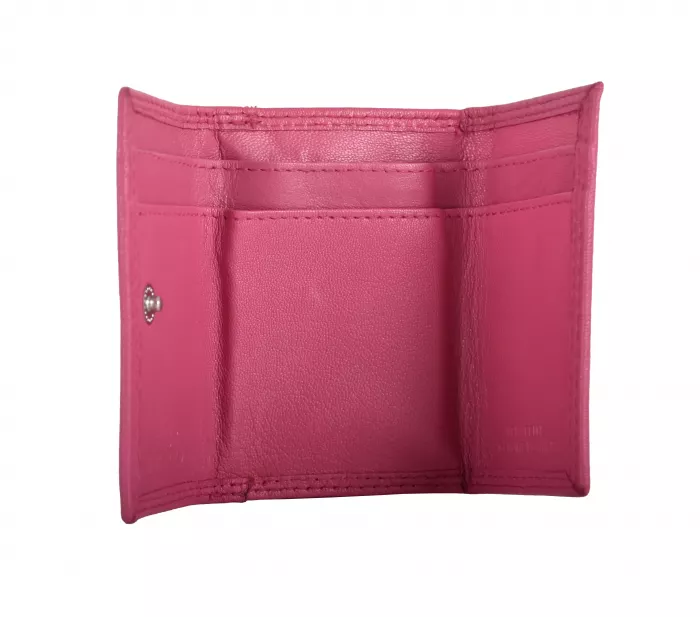 PENĚŽENKA MALÁ 314 fuchsia VERA PELLE