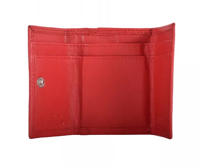 PENĚŽENKA MALÁ 314 rosso VERA PELLE