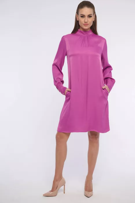 Šaty fuchsie 361-596 | 38, 40