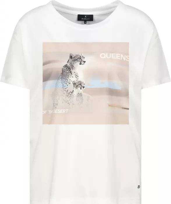 Tričko s leopardím vzorem Monari Tričko s leopardím vzorem Monari