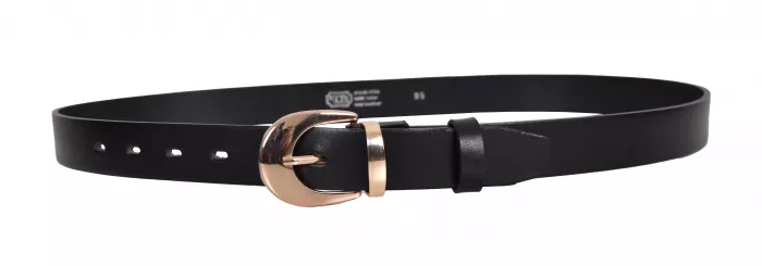 DÁMSKÝ OPASEK černá | 85, 90, 95