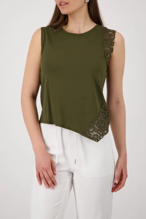 Top MONARI olivová 410653 | 34
