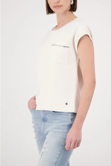 Top s kamínky MONARI smetana 410791 Top s kamínky MONARI smetana 410791