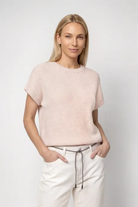 Pletená vesta MONARI růžová 809922 | 34, 38, 40, 42