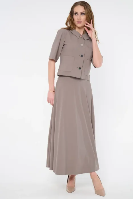 Sako s límečkem INFINITE taupe 563-500 Sako s límečkem INFINITE taupe 563-500