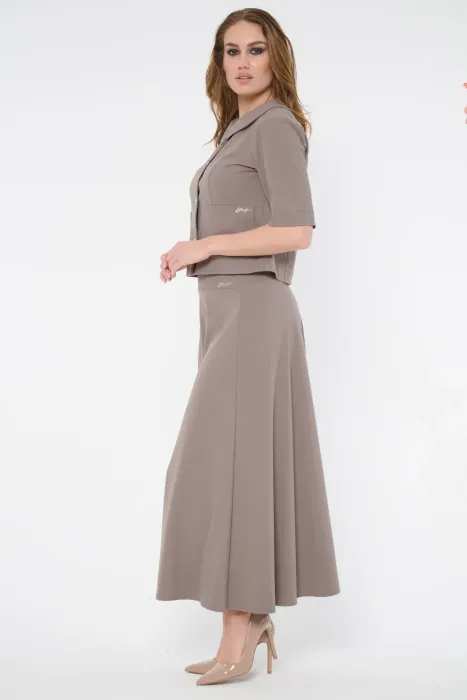 Sako s límečkem INFINITE taupe 563-500 Sako s límečkem INFINITE taupe 563-500