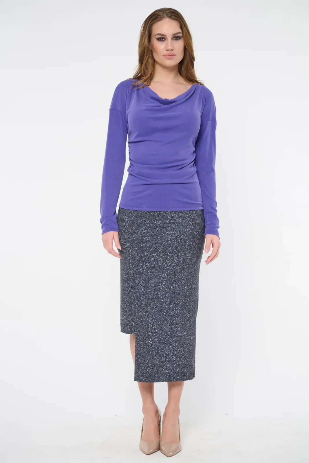 Triko s vodou INFINITE purple 263-812