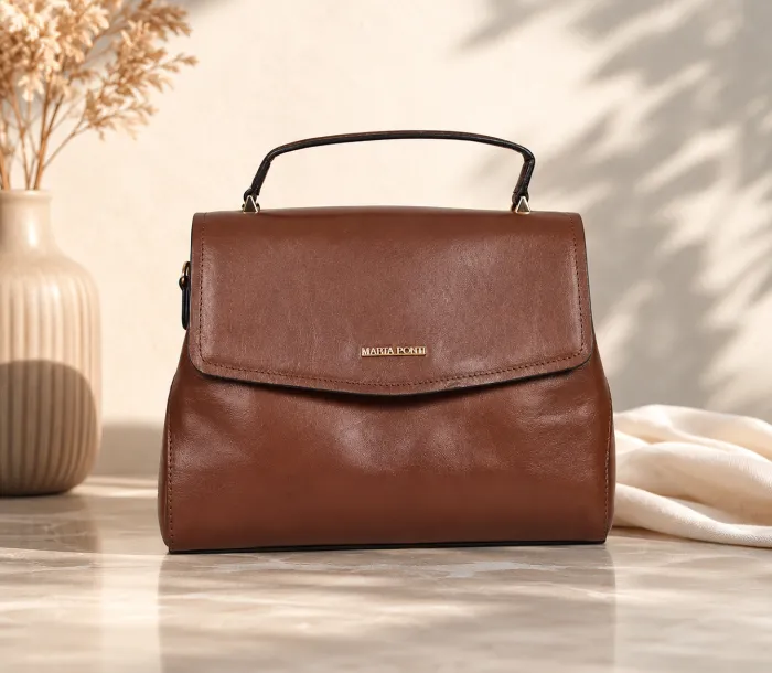Kabelka Marta Ponti cognac