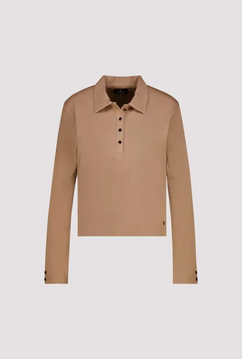 Tričko polo s dl r. Monari béžová 809817