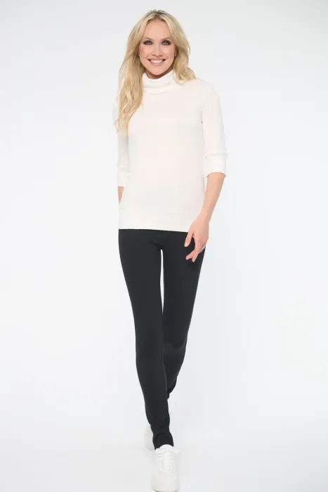 Svetřík s rolákem INFINITE smetana 264-824 | 34, 36, 38, 40, 42, 44